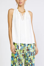 Load image into Gallery viewer, Current Air - Halter Lace Trim Tie Blouse FINAL SALE ITEM!