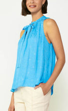 Load image into Gallery viewer, Current Air - Halter Lace Trim Tie Blouse FINAL SALE ITEM