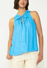 Load image into Gallery viewer, Current Air - Halter Lace Trim Tie Blouse FINAL SALE ITEM