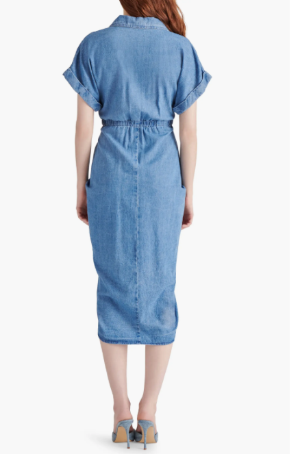 steve madden tori dress Steve Madden Tori Chambray Dress 2