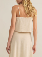 Load image into Gallery viewer, Z Supply - Sabel Textured Cotton Cropped Tank FINAL SALE ITEM