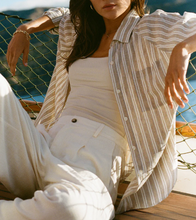 Load image into Gallery viewer, Z Supply - perfect Linen Stripe Top