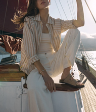 Load image into Gallery viewer, Z Supply - perfect Linen Stripe Top