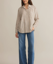 Load image into Gallery viewer, Z Supply - perfect Linen Stripe Top