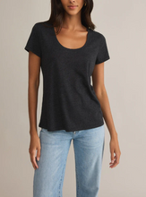 Load image into Gallery viewer, Z Supply - Anywhere Scoop Tee Black