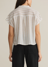 Load image into Gallery viewer, Z Supply - Parallel Striped Linen Top
