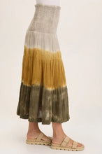 Load image into Gallery viewer, Wearables By XCVI - Paigene Gauze Tiered Skirt FINAL SALE ITEM