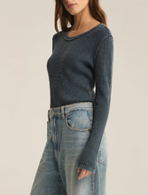 Load image into Gallery viewer, Z Supply - Arlet Thermal Long Sleeve Top FINAL SALE ITEM