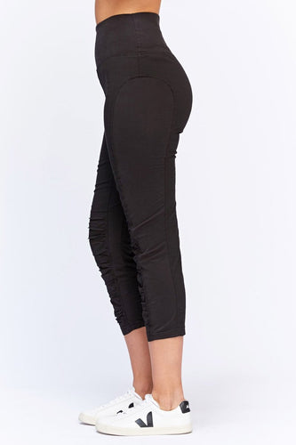 XCVI Wearables - High Waist Jetter Crop Legging - Shopboutiquekarma