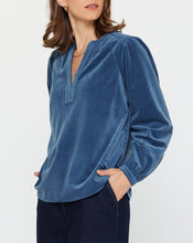 Load image into Gallery viewer, Current Air - Long Sleeve Split Neck Blouse