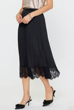 Load image into Gallery viewer, Current Air - Black Lace Skirt