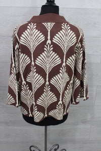 Umgee Clothing- Abstract Print Pullover Sweater