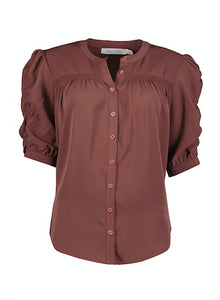Bishop+Young - Rachel Ruched Sleeve Blouse Final Sale Item!