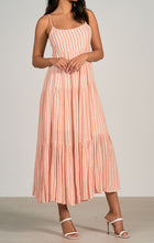 Load image into Gallery viewer, Elan - Spagetti Stripe Tiered Dress- Final Sale Item!