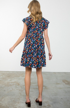 Load image into Gallery viewer, THML Clothing - Flutter Sleeve Print Dress FINAL SALE ITEM