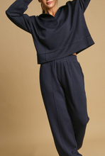 Load image into Gallery viewer, Umgee - Luxeknit Joggers Midnight Final Sale Item