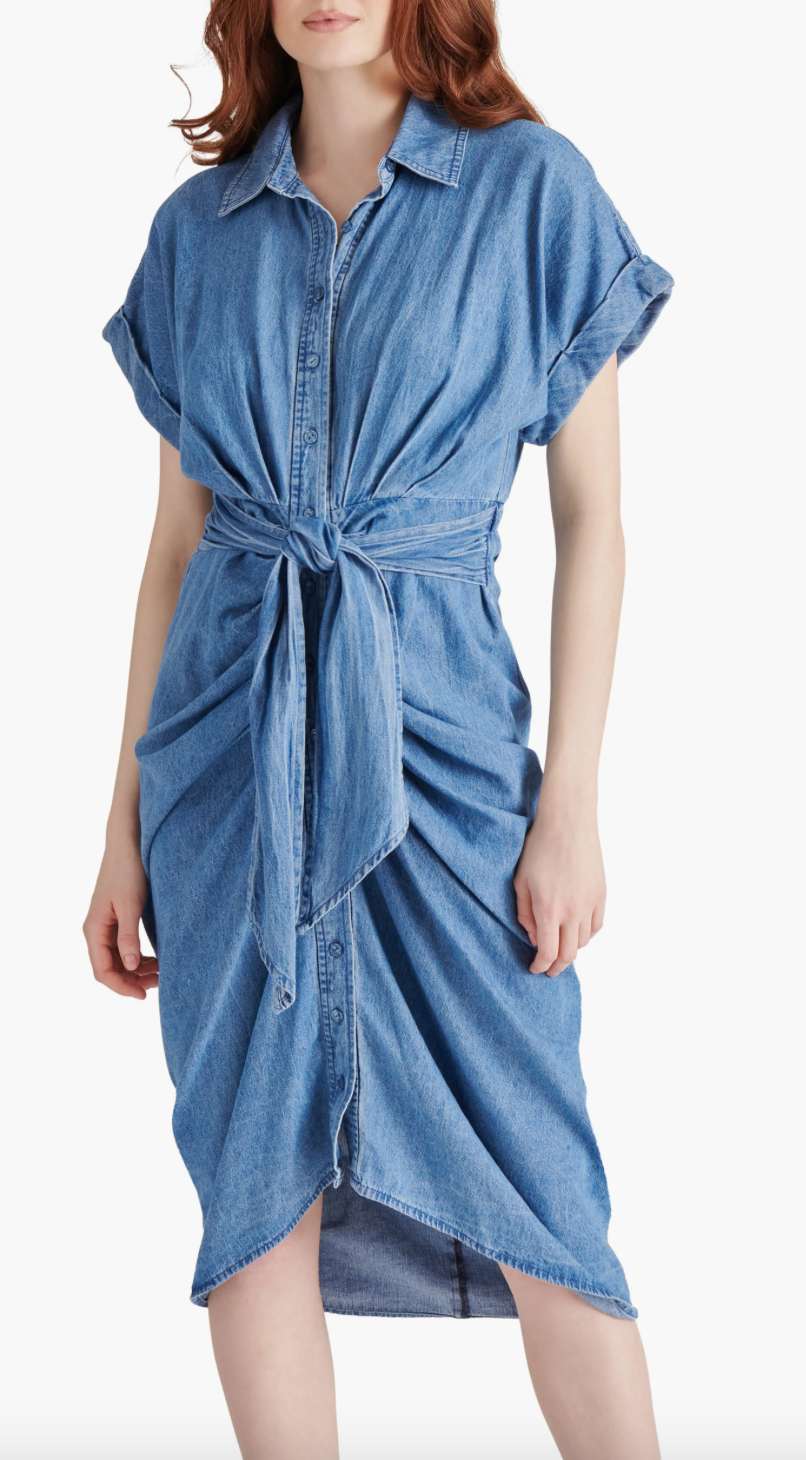 Steve Madden - Tori Dress Chambray FINAL SALE ITEM  Shoptresjolieboutique