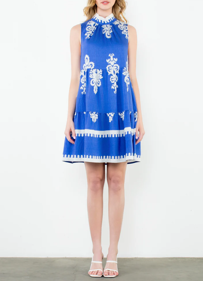 THML Clothing - SLEEVELESS TIERED DRESS