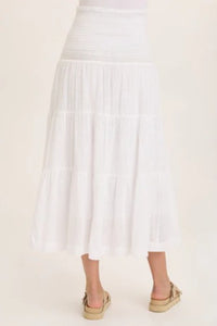 Wearables By XCVI - Paigene Gauze Tiered Skirt FINAL SALE ITEM