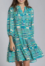 Load image into Gallery viewer, AP.NY - Tiered Dress With Tucked Bodice Details
