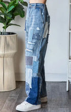 Load image into Gallery viewer, Oli &amp; Hali - Washed Patchwork Detail Jeans