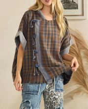 Load image into Gallery viewer, Oli &amp; Hali - WASHED TOGGLE PONCHO JACKET