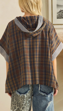 Load image into Gallery viewer, Oli &amp; Hali - WASHED TOGGLE PONCHO JACKET