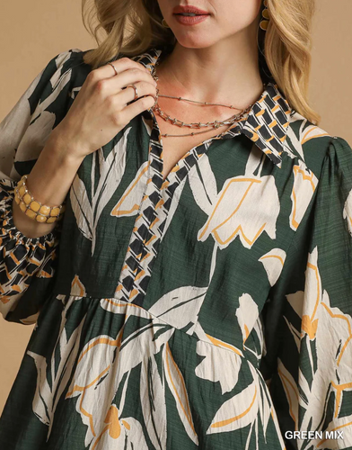 Umgee - Floral Tiered Dress