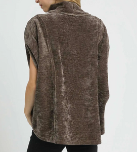 Umgee Clothing- Soft Knit Pullover Poncho Top