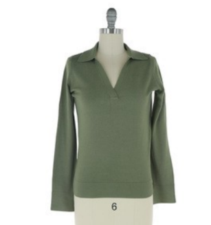 Skies Are Blue- V Neck Pull Over Shirt