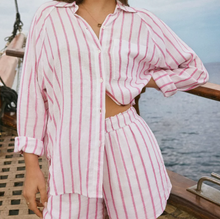 Load image into Gallery viewer, Z Supply - The Perfect Linen Striped Top