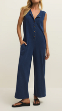 Load image into Gallery viewer, Z Supply - Fiona Jersey Denim Jumpsuit