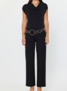 Load image into Gallery viewer, Current Air - Draped Cowl Neck Blouse