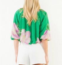 Load image into Gallery viewer, THML -  Short Sleeve Gathered Neck Top