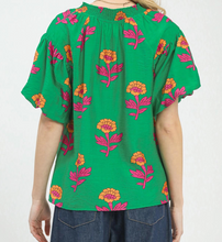 Load image into Gallery viewer, Umgee - Block Print Floral Top