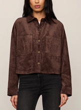 Load image into Gallery viewer, Z Supply - All Day Cropped Suede Jacket