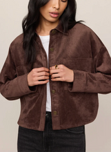 Load image into Gallery viewer, Z Supply - All Day Cropped Suede Jacket