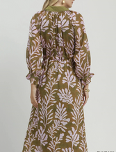 Load image into Gallery viewer, Umgee - Botanical Belted Midi Dress
