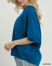 Load image into Gallery viewer, Umgee - Relaxed Dolman Sleeve Knit Sweater