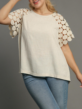 Load image into Gallery viewer, Umgee - Linen Boxy Cut Round Neck Top