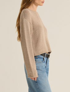 Z Supply -Emerson Sweater Oatmeal Heather