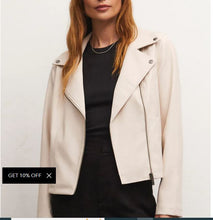 Load image into Gallery viewer, Z Supply - Trina Moto Jacket Final Sale Item!