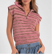 Load image into Gallery viewer, Elan - Zip Front Sweater  Final Sale Item!