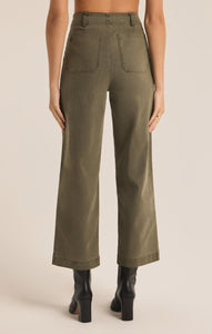 Z Supply - Bobbi Washed Pant Grape Leaf